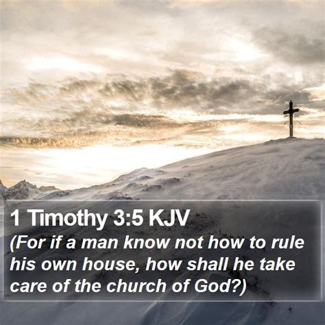 <strong>1</strong> Let as many servants as are under the yoke count their own masters worthy of all honour, that the name of God and his doctrine be not blasphemed. . 1 timothy 3 kjv